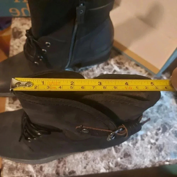 OTBT | Black Gallivant Leather  Boot - NIB - Picture 3 of 12